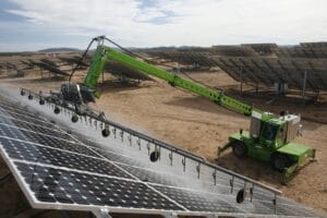 Limpieza de paneles solares