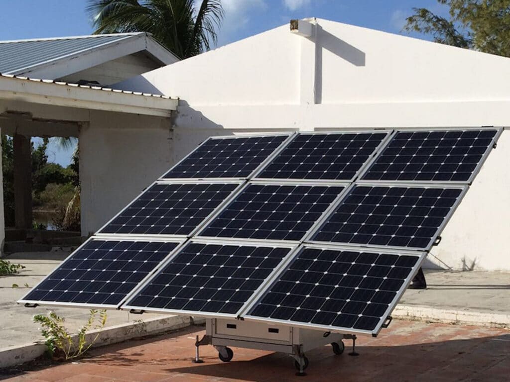 Die netzunabhängige Solarlösung sun2go xl wurde in Antigua und Barbuda installiert.